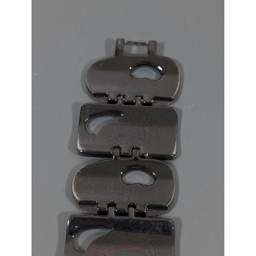 Dream Live Love Heart Bracelet Watch Silver Tone Womens 7in‎ Working